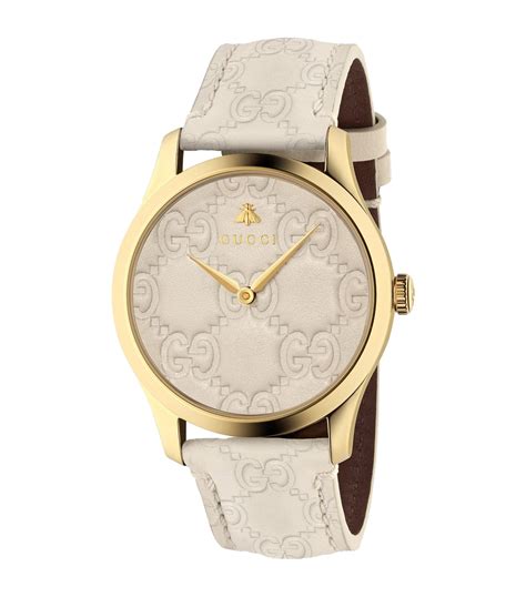 gucci yellow gold watch.